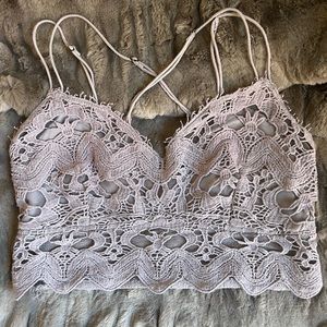 Free People Grey bralette